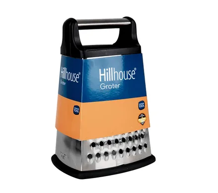 Grater 4way, Stainless Steel, Non Slip