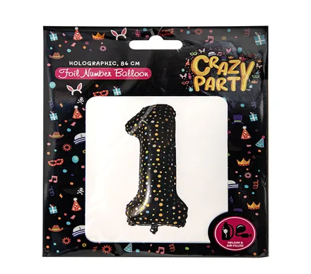 Holographic Helium Foil Balloon, 1