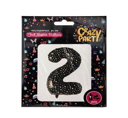 Holographic Helium Foil Balloon, 3