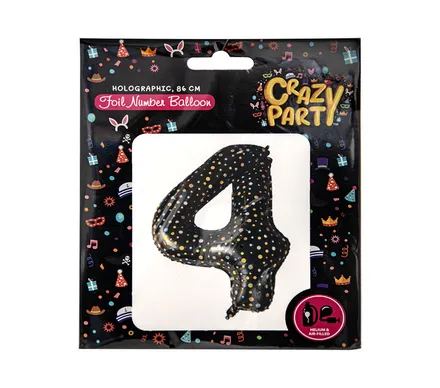 Holographic Helium Foil Balloon, 4