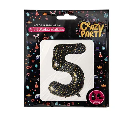 Holographic Helium Foil Balloon, 5