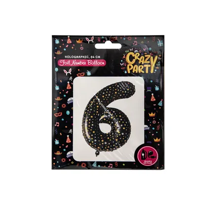 Holographic Helium Foil Balloon, 6