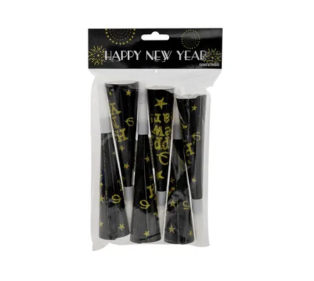 Party New Year Horns, 6-Piece