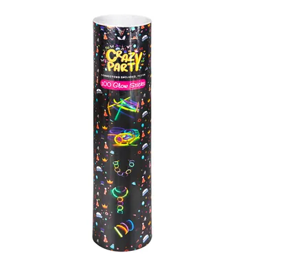 Glow Sticks With Connectors, 100 Pack