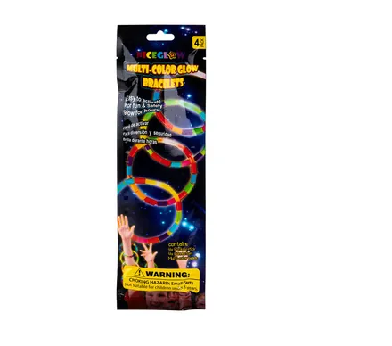 Bracelet Glowsticks, 4 Piece