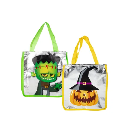 Shiny Halloween Trick Or Treat Bag