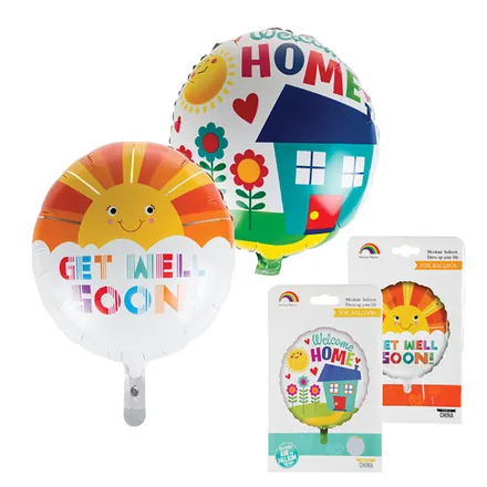 Get Well Or Welcome Home Helium Balloon