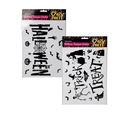 Balloon Transfer Halloween Stickers