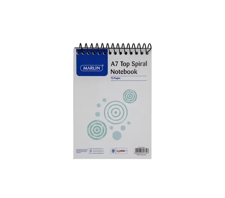 Spiral Bound Note Book A7, 72-Pages