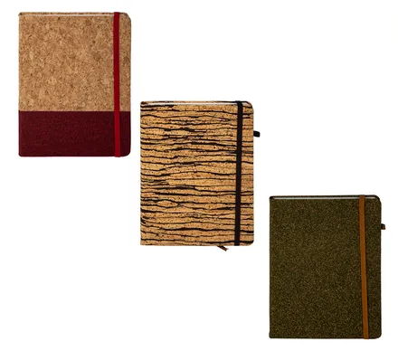 A5 Cork Look & Feel Notebook