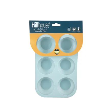 Silicone Cup Cake Pan 6 Cup