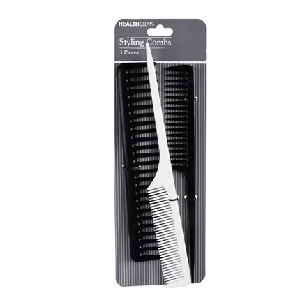Styling Combs, 3-Piece