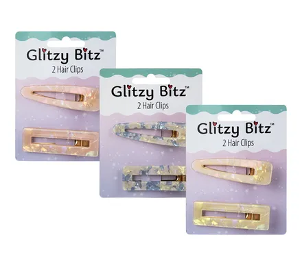 Fashion Hair Pins, 2-Piece