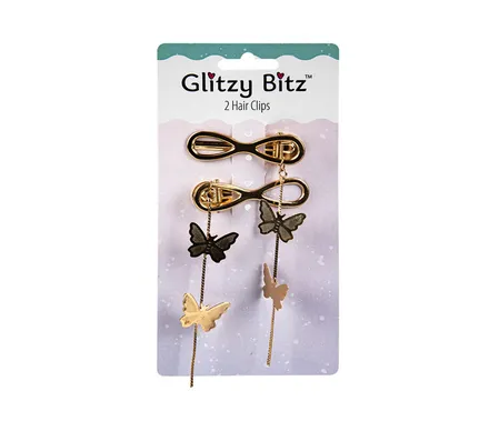Hair Clips Set, 2pc