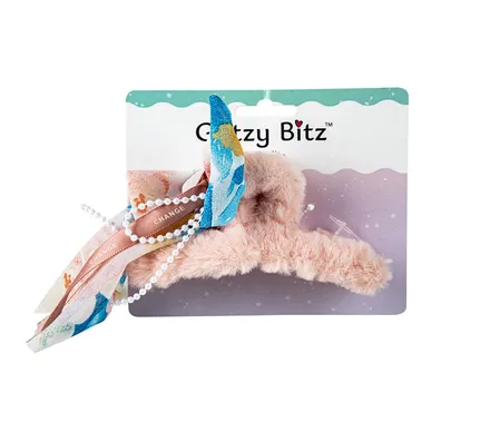 Hair Claw With Scarf Tail