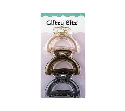 Claw Clips, 3-Piece