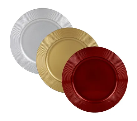 Underplates Assorted Colours 32.5cm