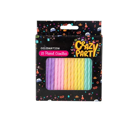 Birthday Candles, Pastel