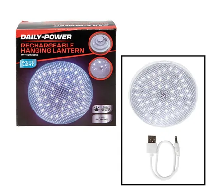 Lantern Usb Rechargeable Round
