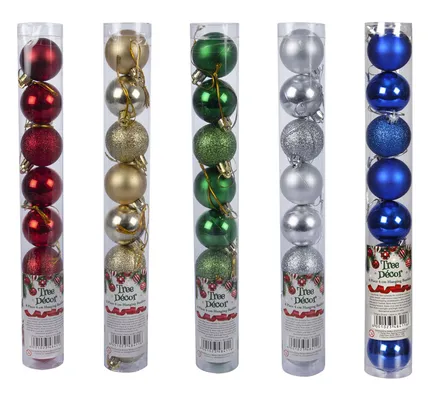 Tree Decor 4cm Ball Set, 8-Piece