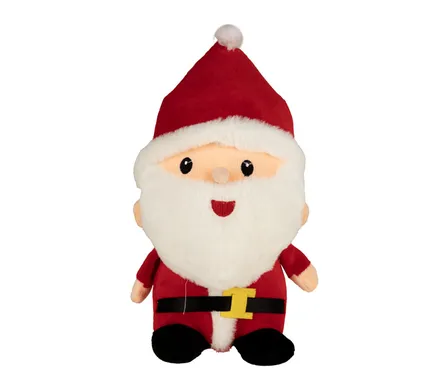 Christmas Plush Santa, 30cm