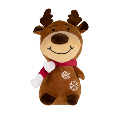 Christmas Plush Santa-Reindeer, 30cm