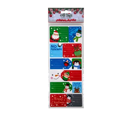 Christmas Gift Tag Stickers