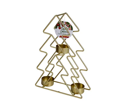 Christmas Tree Shape Candle Holder, 24cm