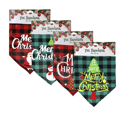 Christmas Pet Dress Up Bandana 60 X 26cm