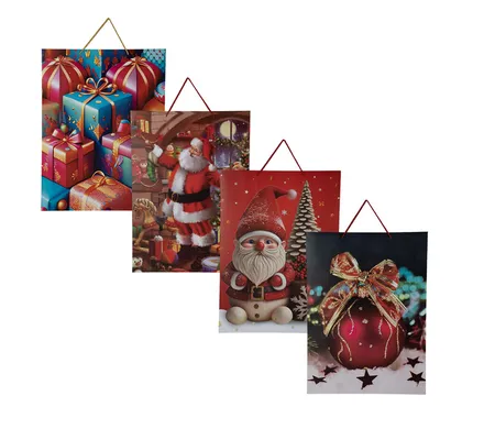 Giant Christmas Gift Bag, 70 X 50cm