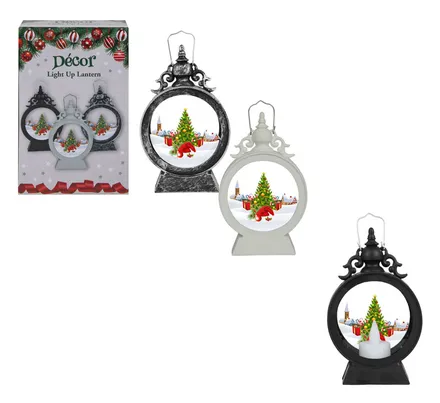 Light Up Lantern Christmas Room Decor