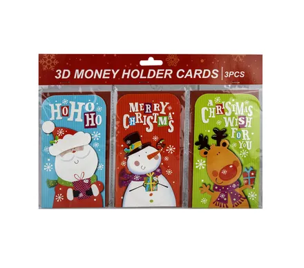 Christmas Money Card With Envelope