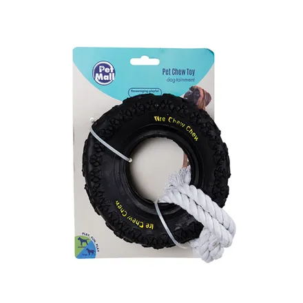 Dog Chew, Large Tyre On A Rope
