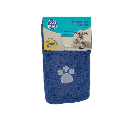 Pet Drying Towel Microfibre 100 X 50cm