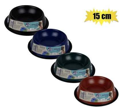 Pet Stainless Steel Bowl, 15cm
