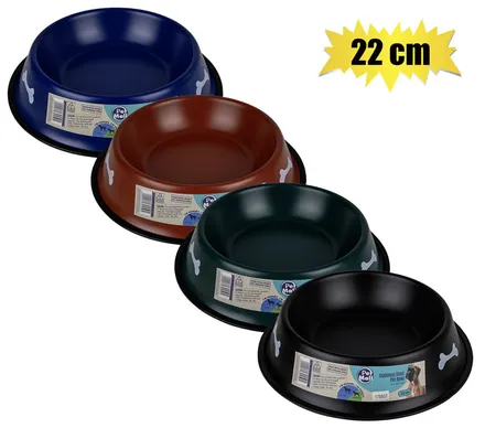 Pet Stainless Steel Bowl, 22cm