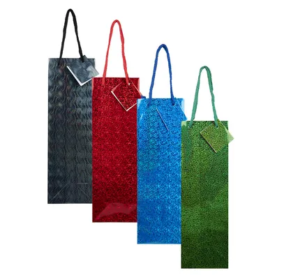 Hologram Wine Gift Bag