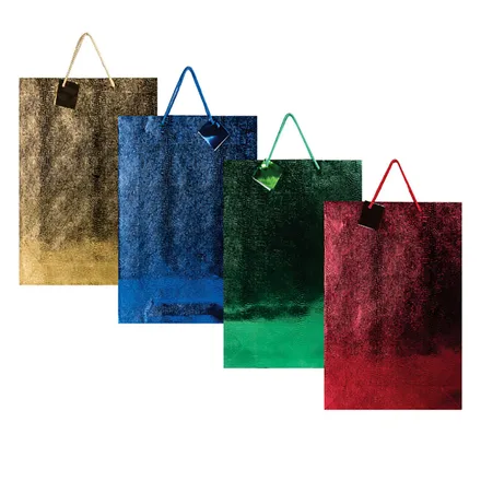 Jumbo Metallic Embossed Gift Bag