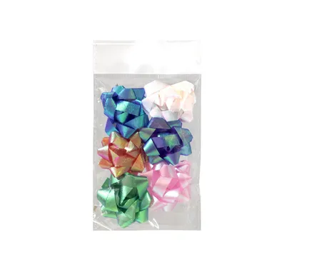 Shimmer 3d Pattern Bow 5cm