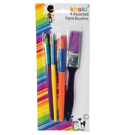 Large Brushes, 4-Piece
