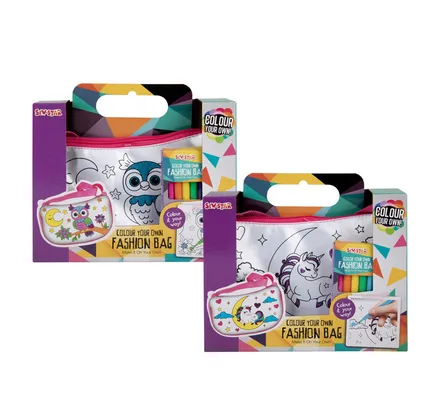 Colour Your Own Bag, 24 X 13cm
