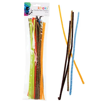 Chenille Pipe Cleaner Set, 36-Piece