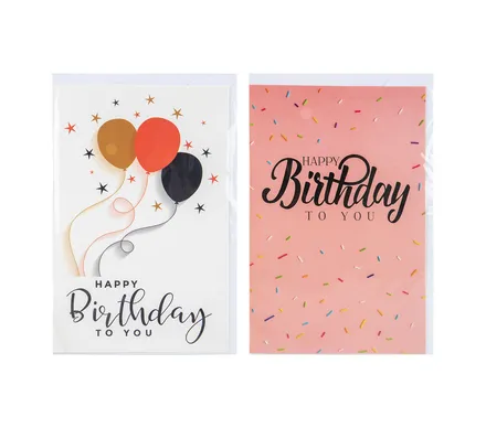 Female Birthday Card & Envelope