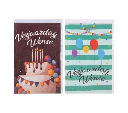 NMale Birthday Card & Envelope