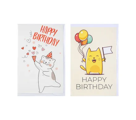 Girl Birthday Card & Envelope