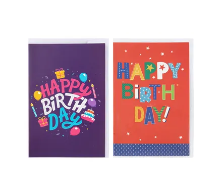 Birthday Card & Envelope