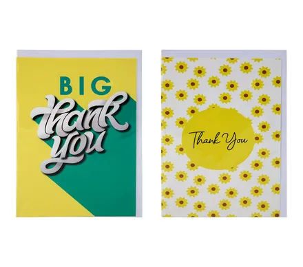 Thank You Card & Envelope