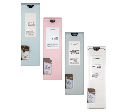 Diffuser Set 50ml & Sticks Asstd Reed