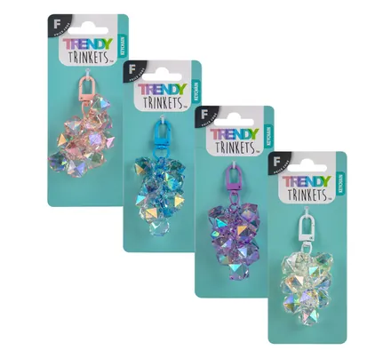 Diamond Bead Keychain