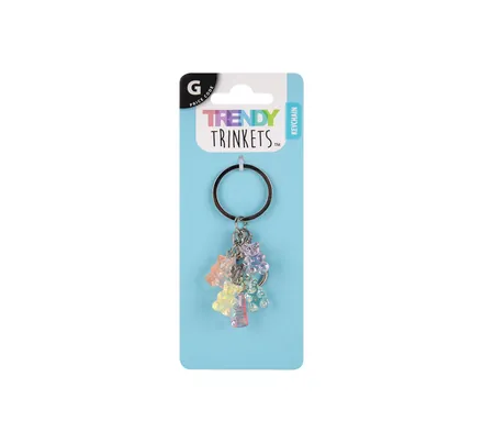Bear B Ag Clip And Keychain 10cm Assort